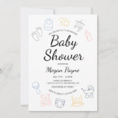 ベビーの本部 招待状 (正面)