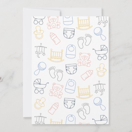 ベビーの本部 招待状 (裏面)