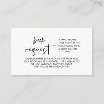 ベビーの本、ミニマルフォント