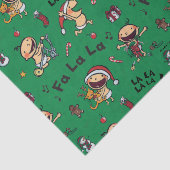 ベビーの歌うキャロルパターン 薄葉紙 (詳細)