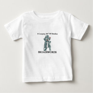 ベビーの段平のワイシャツ ベビーTシャツ