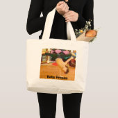 ベビーの氷結 ラージトートバッグ (正面(商品))
