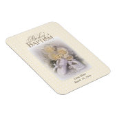 ベビーの洗礼中立、カスタマイズ可能な名前 マグネット (右側)