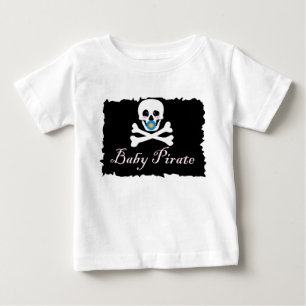 ベビーの海賊乳児か幼児のTシャツ ベビーTシャツ