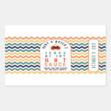 ベビーの涙のジョイ熱いソースラベル | 5 ozボトル