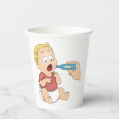 ベビーの温度検査の小児健康 紙コップ (正面)