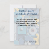 ベビーの準備 – サンキューカード (裏面)