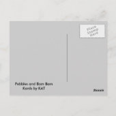 ベビーの猫ちゃんの郵便はがき ポストカード (裏面)