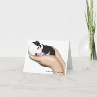 ベビーの留め釘メッセージカード カード