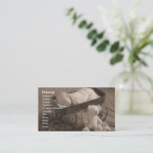 ベビーの発表か乳児ビジネス 名刺 (スタンド正面)