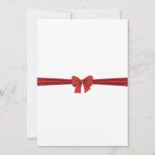 ベビーの発表IC写真カード 案内状 (裏面)