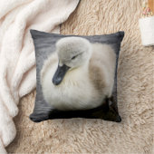 ベビーの白鳥|のCygnet クッション (ブランケット)