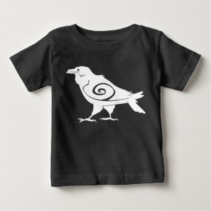 ベビーの種族のワタリガラスのティー ベビーTシャツ