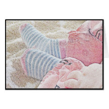 ベビーの空白のなカード