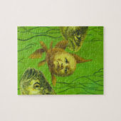 ベビーの突然変異体の金魚のパズル ジグソーパズル (横)