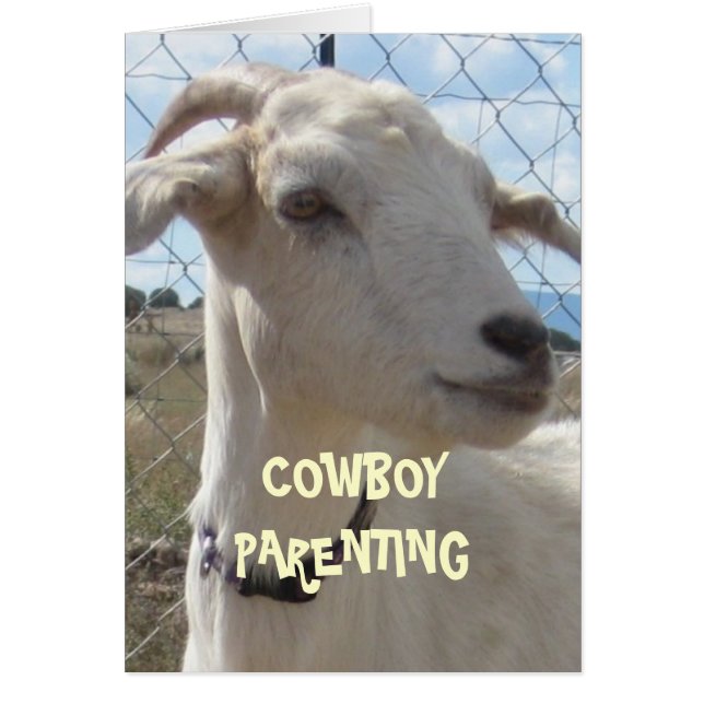 ベビーの第一歩の歩く冗談-カウボーイのParenting (正面)