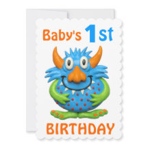 ベビーの第1モンスターの誕生会