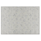 ベビーの背景 カッティングボード (正面)