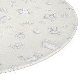 ベビーの背景 カッティングボード (角)