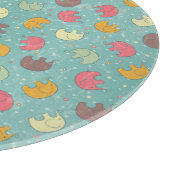 ベビーの背景 カッティングボード (角)