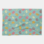 ベビーの背景 キッチンタオル (横)