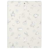 ベビーの背景 クリップボード (裏面)