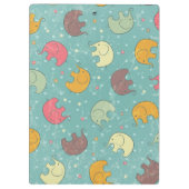 ベビーの背景 クリップボード (裏面)