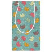 ベビーの背景 スモールペーパーバッグ (正面)