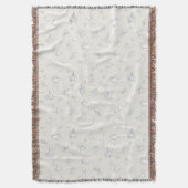 ベビーの背景 スローブランケット (正面縦)