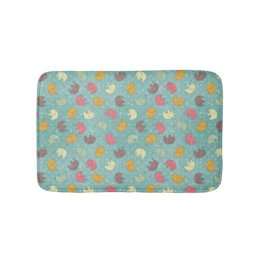 ベビーの背景 バスマット (正面)