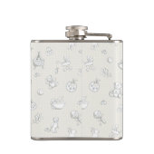 ベビーの背景 フラスク (裏面)