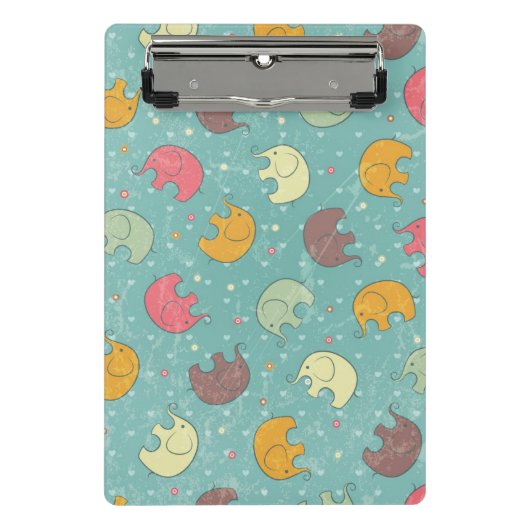 ベビーの背景 ミニクリップボード (正面)