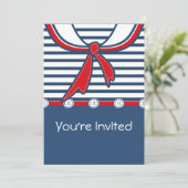 ベビーの船員服B 招待状 (スタンド正面)