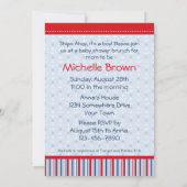 ベビーの船員服B 招待状 (裏面)