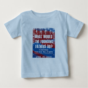 ベビーの茶Tシャツ ベビーTシャツ