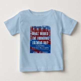 ベビーの茶Tシャツ ベビーTシャツ