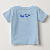 ベビーの茶Tシャツ ベビーTシャツ (裏面)