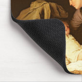 ベビーの衣服をとること、1880年 マウスパッド (コーナー)