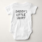 ベビーの衣服 ベビーボディスーツ (裏面)