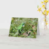 ベビーの計器飛行証明 カード (黄色い花)