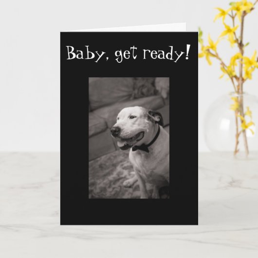 ベビーの記念日 カード (黄色い花)