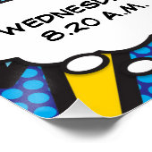 ベビーの誕生情報コミックブックポップアート記念品 ポスター (コーナー)