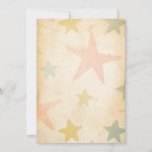 ベビーの誕生日会が招待状に満空白の充 招待状 (裏面)