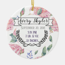 ベビーの誕生Statsの誕生の記録クリスマスの写真