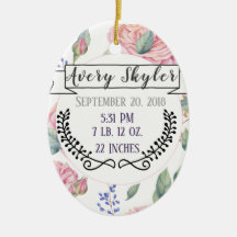 ベビーの誕生Statsの誕生の記録クリスマスの写真