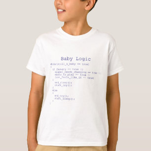 ベビーの論理 Tシャツ