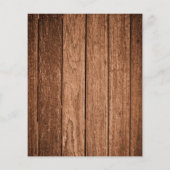 ベビーの赤ちゃんシャワー素朴アドバイスカード (裏面)