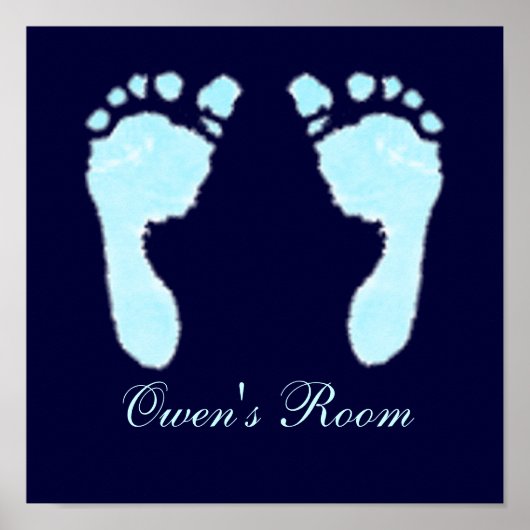 ベビーの足跡（少年） ポスター (正面)