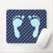 ベビーの足跡（少年） マウスパッド (マウス)