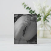 ベビーの足 ポストカード (スタンド正面)